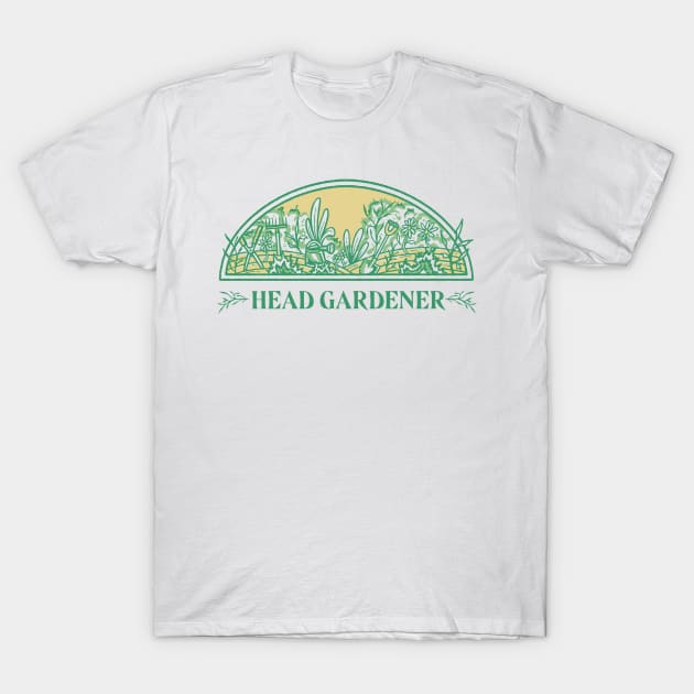 Head Gardener T-Shirt by Christyn Evans